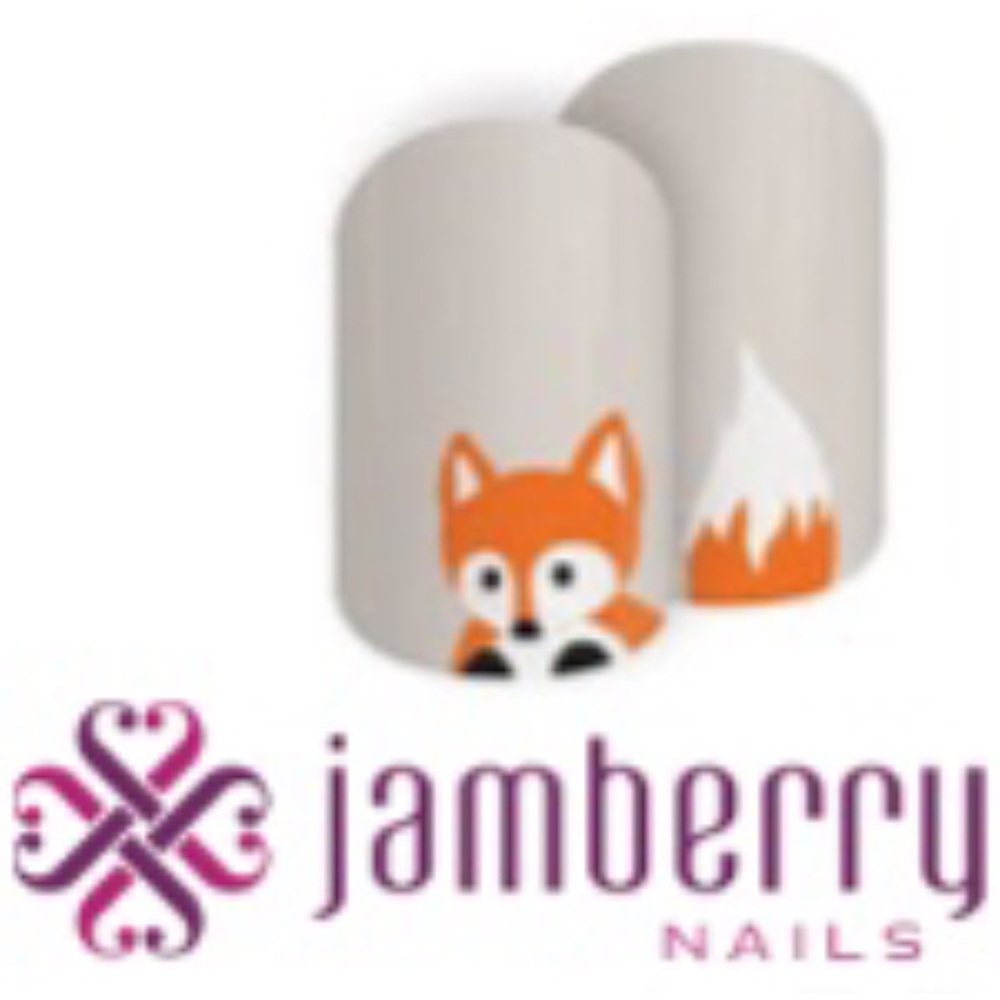 Faux Fox 🦊 Jamberry Juniors Nail Wrap Half Sheet